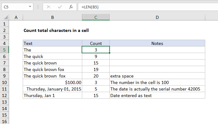 excel-formula-count-total-characters-in-a-cell-exceljet